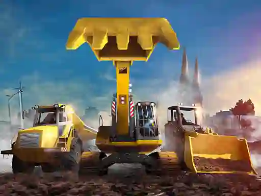 თამაში Excavator Simulator 3D ონლაინ