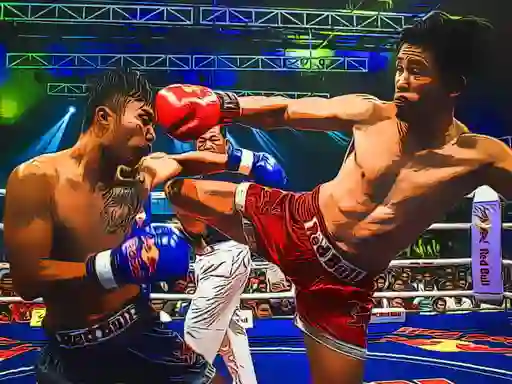 თამაში MuayThai Fighters Jigsaw ონლაინ