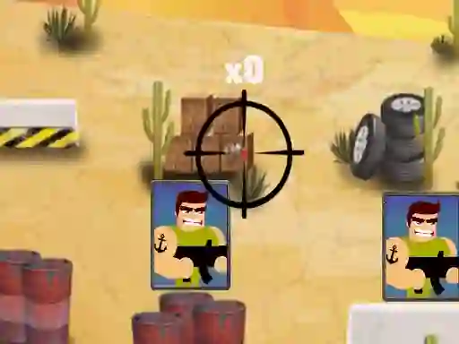 თამაში 2D War Friends Shooting ონლაინ