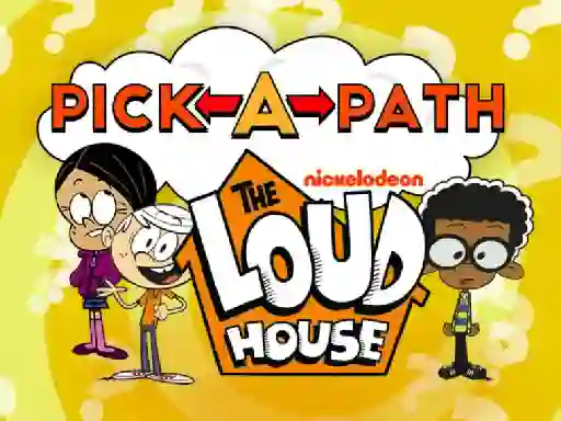 თამაში The Loud House Pick-a-Path ონლაინ