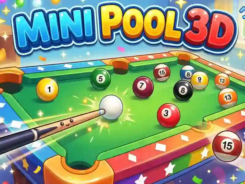 თამაში Mini Pool 3D ონლაინ