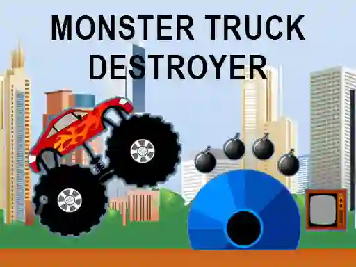 თამაში Monster truck destroyer ონლაინ