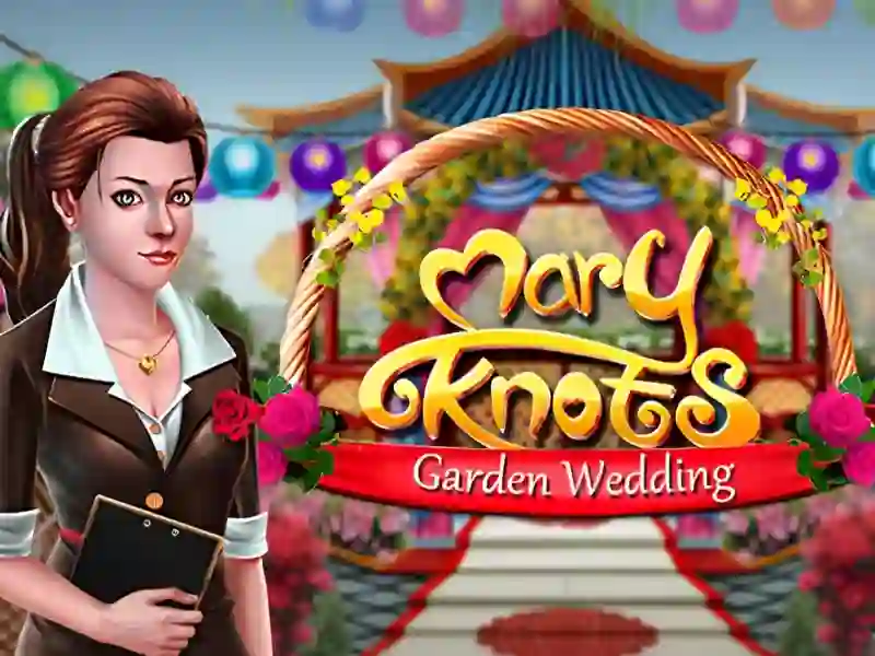 თამაში Mary Knots Garden Wedding Hidden Object ონლაინ