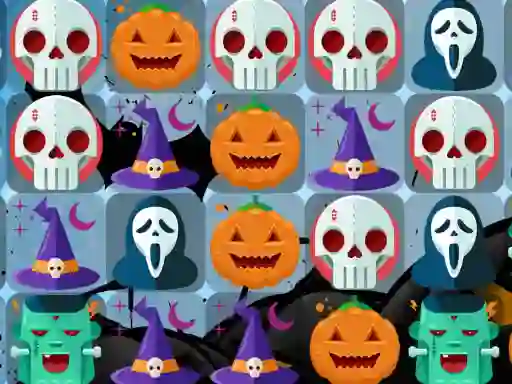 თამაში Scary Halloween Match 3 ონლაინ