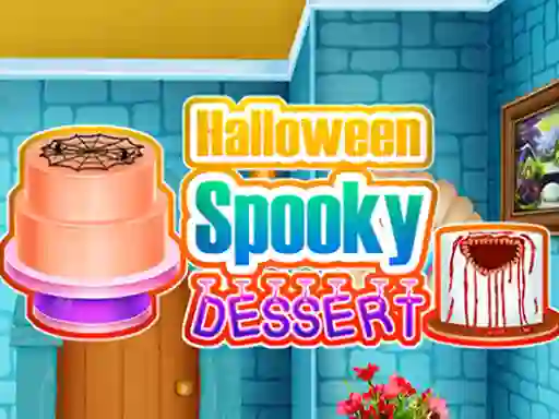 თამაში Halloween Spooky Dessert ონლაინ