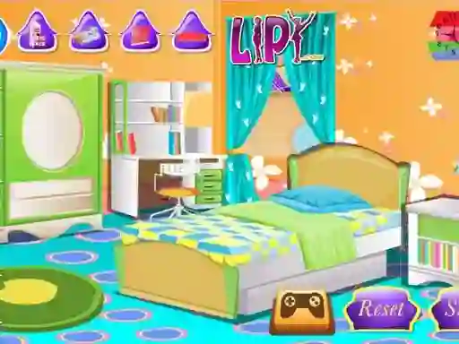 თამაში Kids Bedroom Decoration ონლაინ