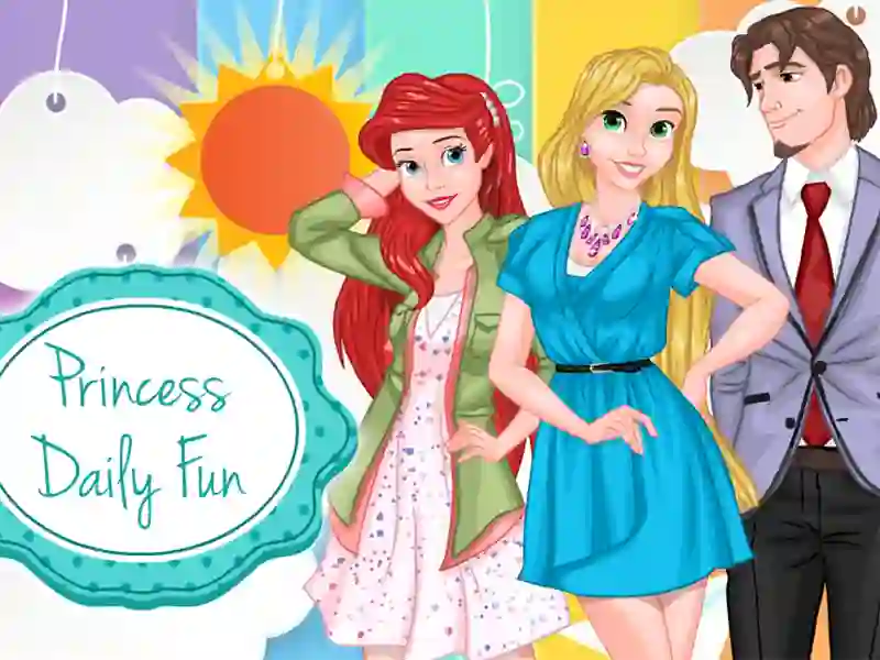 თამაში Princess Daily Fun ონლაინ