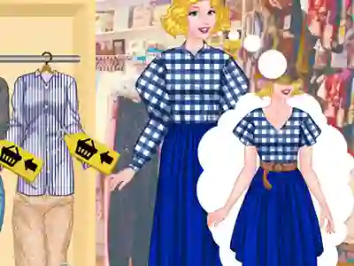 თამაში Princesses Thrift Shop Challenge ონლაინ