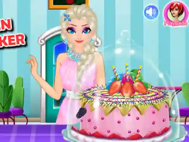 თამაში Ice queen royal baker ონლაინ