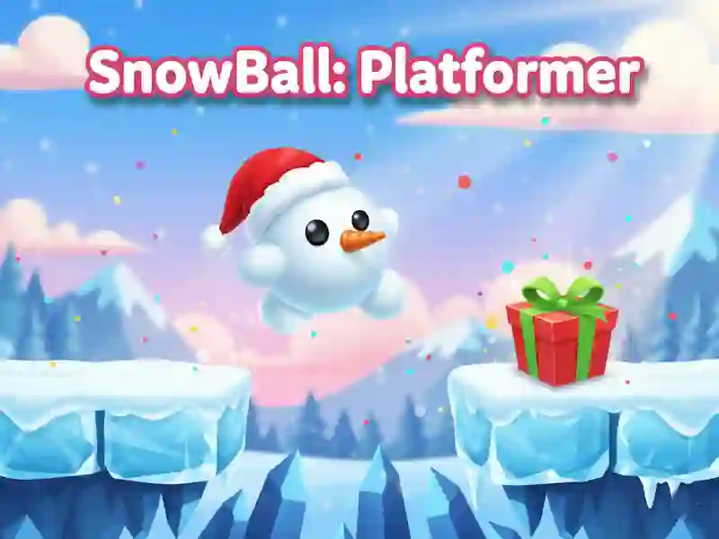 თამაში SnowBall: Platformer ონლაინ