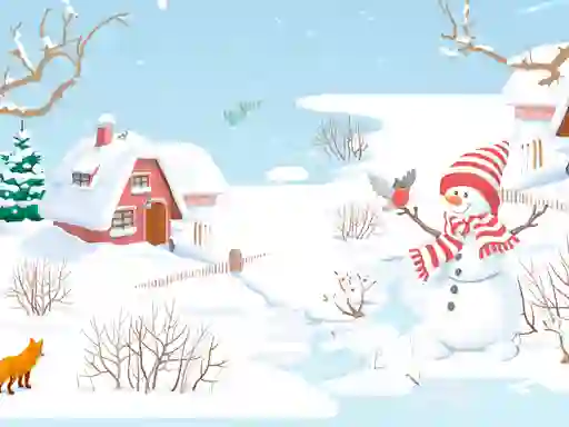 თამაში Snowman Slide ონლაინ