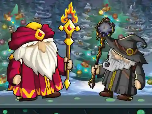 თამაში Wizard Santa Jump ონლაინ