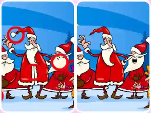 თამაში Christmas Photo Differences-2 ონლაინ