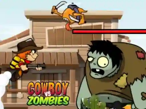 თამაში Cowboy vs Zombies ონლაინ