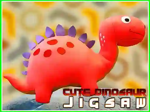 თამაში Cute Dinosaur Jigsaw ონლაინ