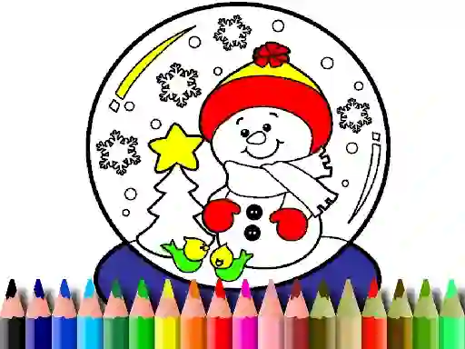 თამაში Back To School: Christmas Coloring Book ონლაინ
