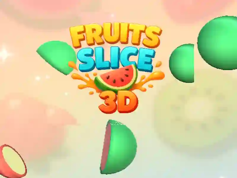 თამაში Fruit Slice 3D ონლაინ