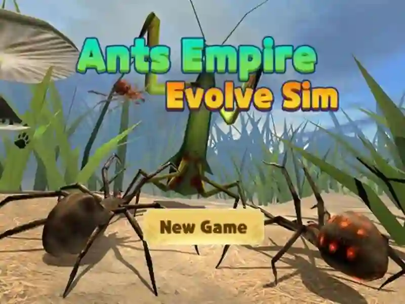 თამაში Ants Empire Evolve Sim ონლაინ