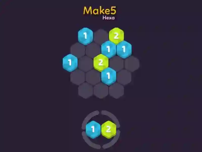 თამაში Make 5 Hexa ონლაინ