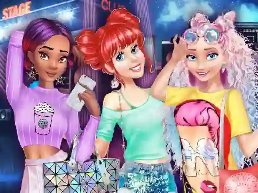 თამაში Princesses in Ibiza ონლაინ