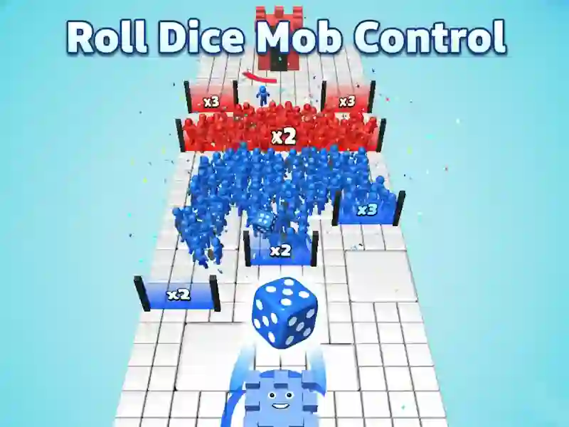 თამაში Roll Dice Mob Control ონლაინ