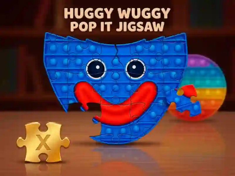 თამაში Huggy Wuggy Pop It Jigsaw ონლაინ