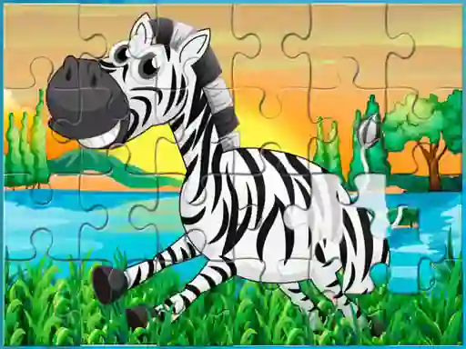 თამაში Happy Animals Jigsaw ონლაინ