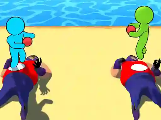 თამაში Dodge Ball Jump ონლაინ