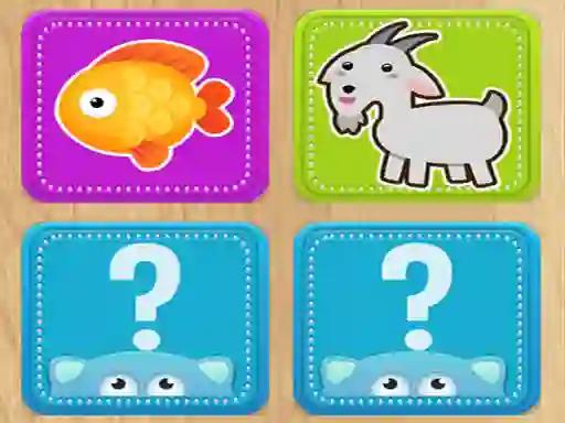 თამაში Find Animals Pair ონლაინ