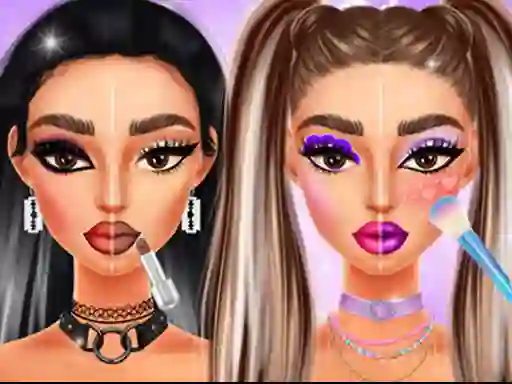თამაში Makeup Trends: Then And Now ონლაინ