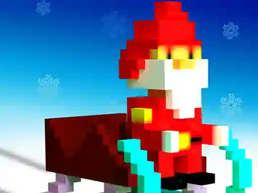 თამაში Super Sliding Santa ონლაინ