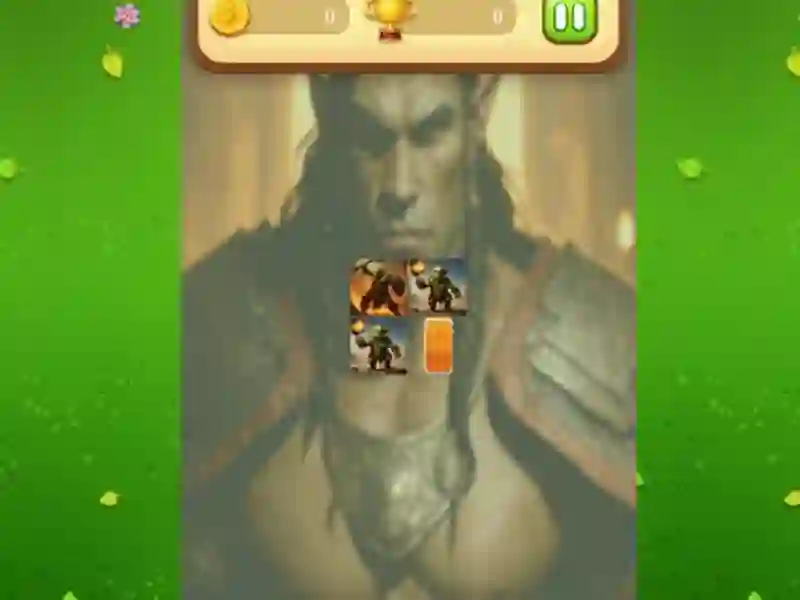 თამაში Orc Memory Match ონლაინ