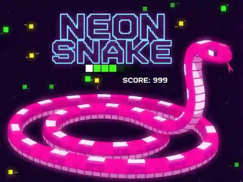 თამაში Neon Snake ონლაინ