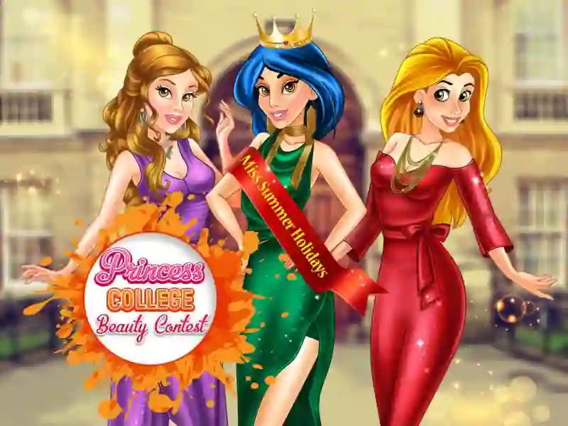 თამაში Princess College Beauty Contest ონლაინ
