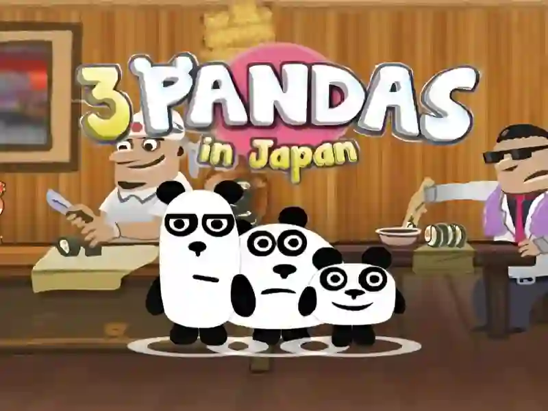 თამაში 3 Pandas In Japan HTML5 ონლაინ