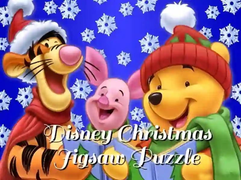 თამაში Disney Christmas Jigsaw Puzzle ონლაინ