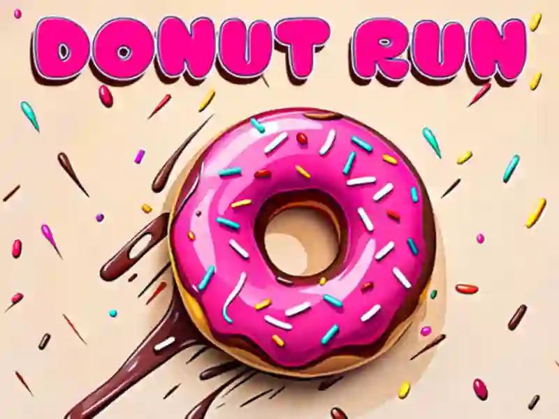 თამაში Donut Run ონლაინ
