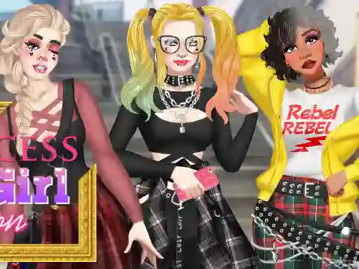 თამაში Princess E-Girl Fashion ონლაინ