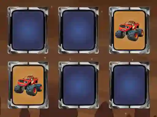თამაში Monster Trucks Memory ონლაინ