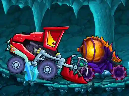 თამაში Car Eats Car Dungeon Adventure ონლაინ