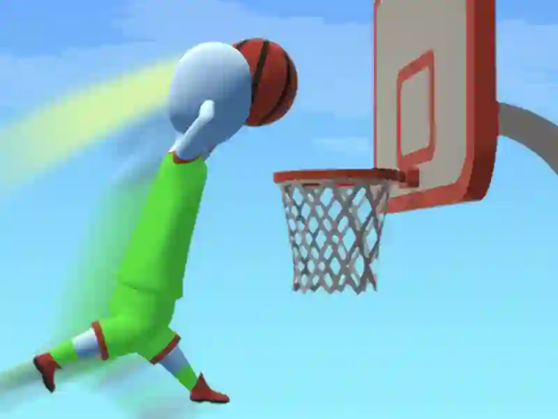 თამაში Tallman Dunk Rush ონლაინ