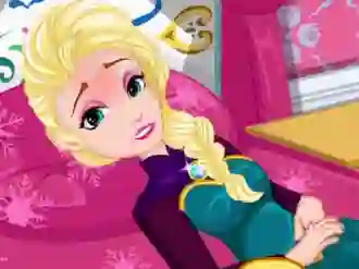 თამაში Elsa Stomach Virus ონლაინ