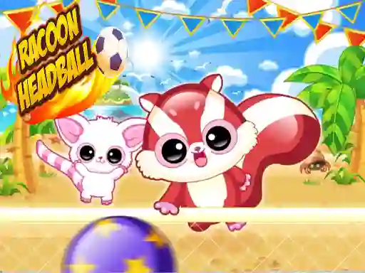 თამაში Racoon Headball ონლაინ