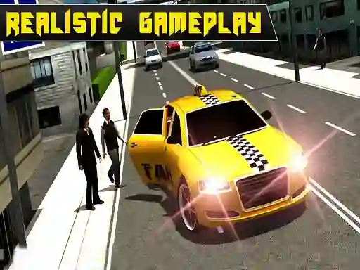 თამაში Crazy Taxi Car Simulation ონლაინ