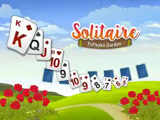 თამაში Solitaire TriPeaks Garden ონლაინ