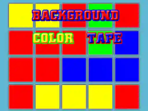 თამაში Background Color Tape ონლაინ
