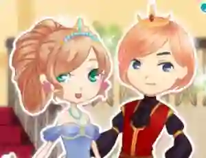 თამაში Rromantic royal couple ონლაინ