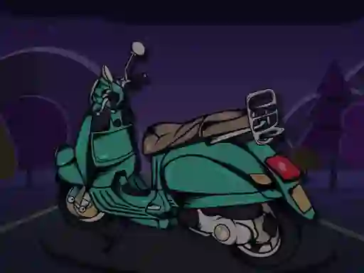 თამაში Classic Scooter Memory ონლაინ
