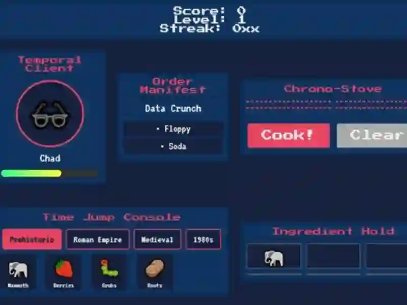 თამაში Chrono Chef ონლაინ