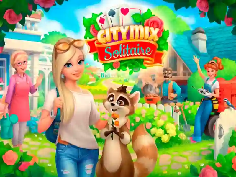 თამაში City Mix Solitaire ონლაინ
